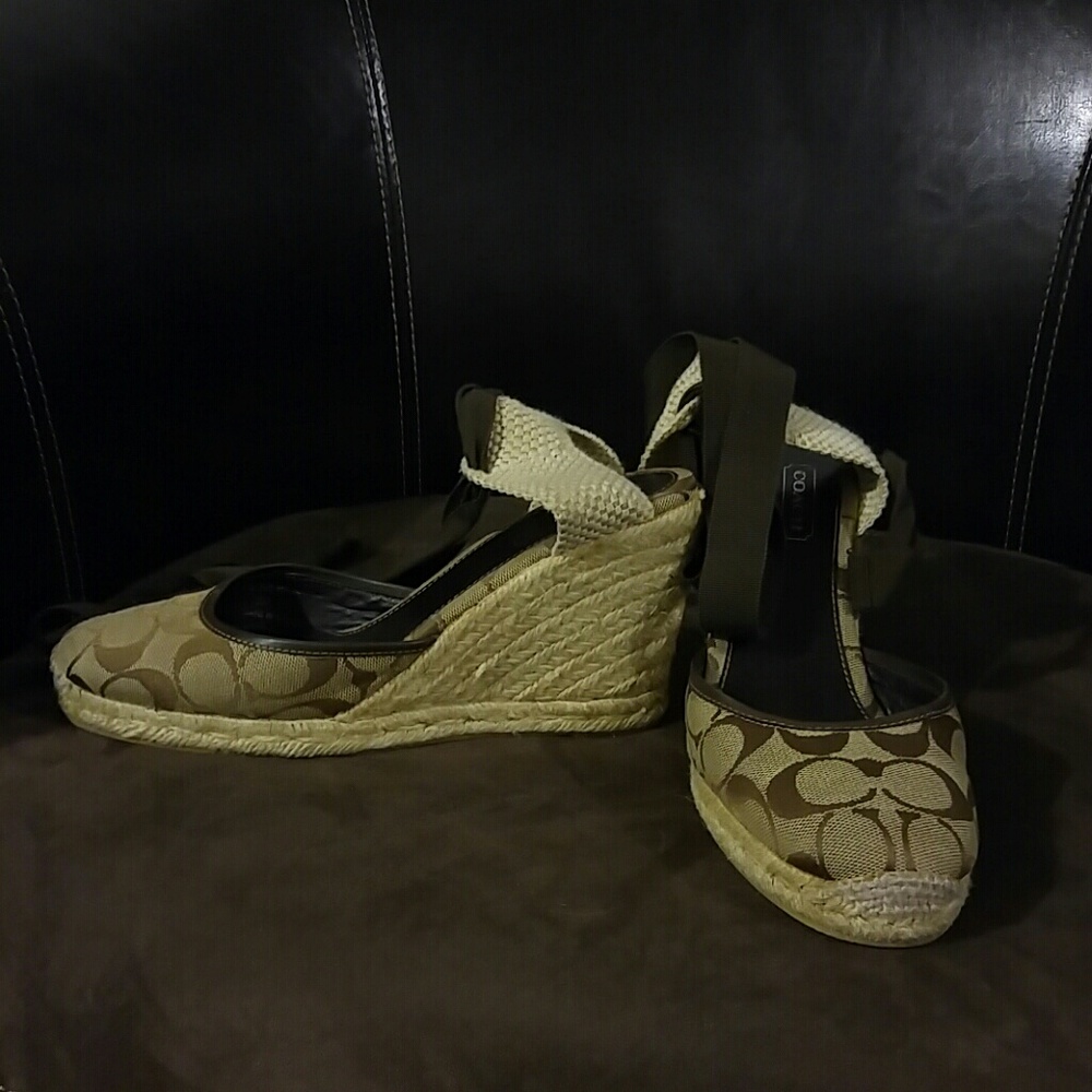 COPY - Coach Espadrilles Wedges